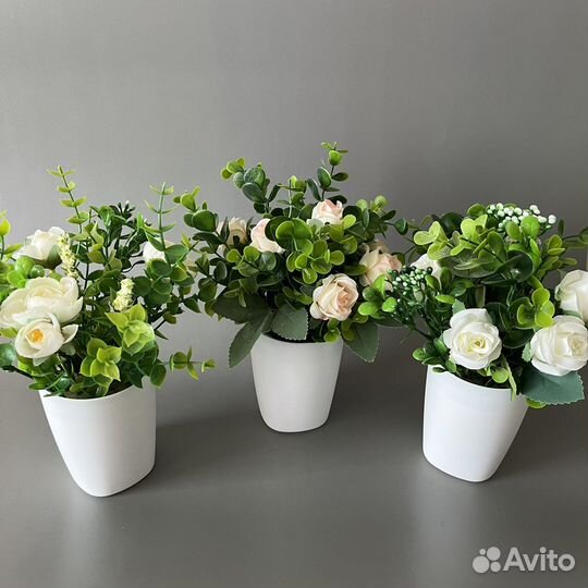 Искусственные цветы для декора
