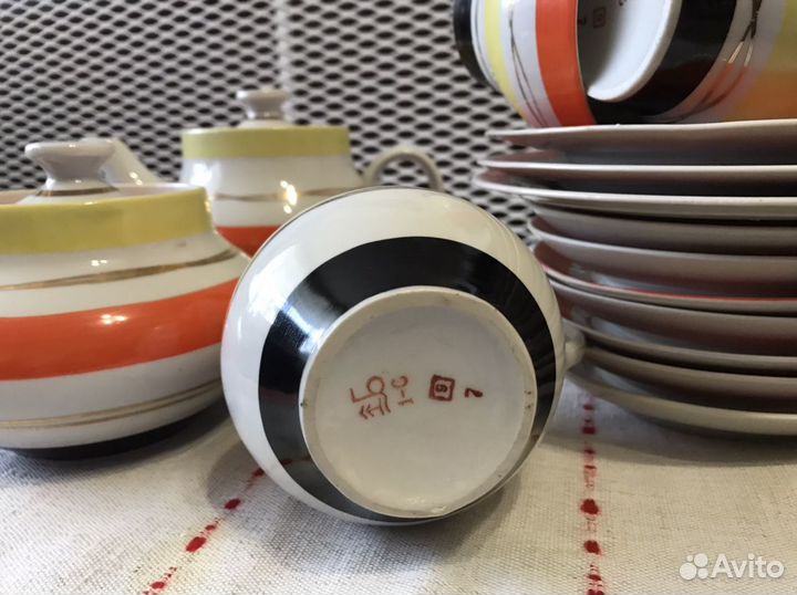 Сервиз чайный б/у