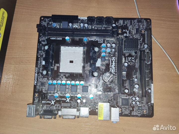 Материнская плата Asrock FM2A55M-DGS торг