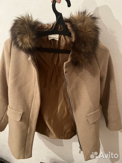 Пальто куртка zara для девочки