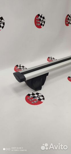 Багажник аэродинамический крыловидный на рейлинги