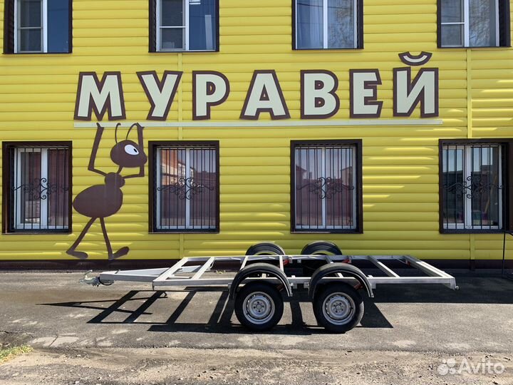 Прицеп-платформа 4,0*1,9м универсальный б/колёс