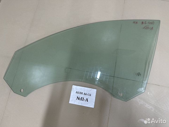 Стекло двери Audi A6 C6 2009г