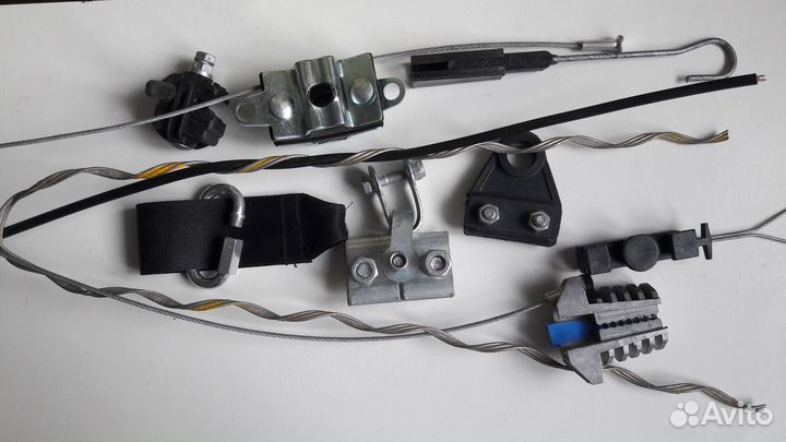 Кабель оптоволокно оптический зажим кронштейн