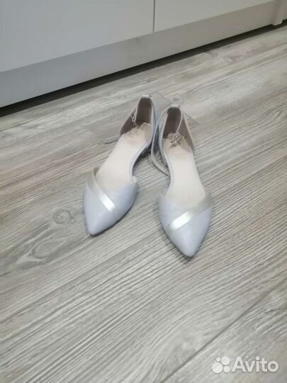 Балетки 37 размер нежно сиреневый цвет