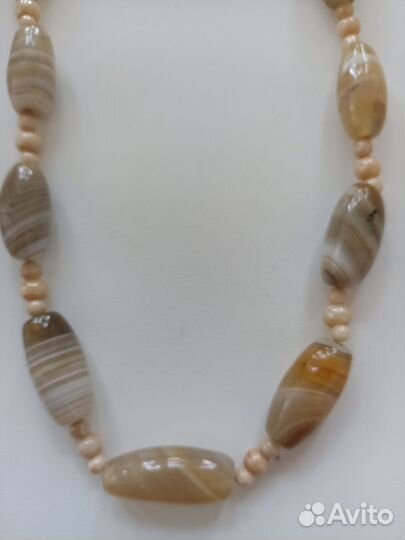 Бусы из натуральных камней СССР