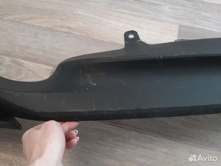 Toyota Camry 70 юбка бампера задняя