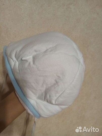 Шапка зимняя на завязках рр 46-48