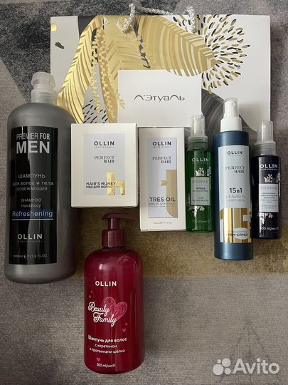 Средства для волос и тела (Nivea,Ollin,Adidas)