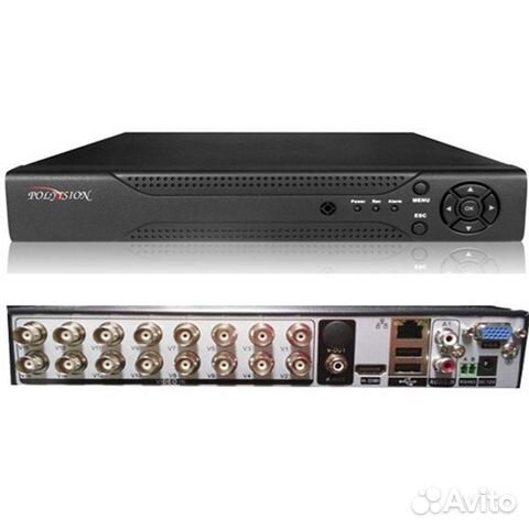 Регистратор гибридный 16-канальный Sunqar SU-2816