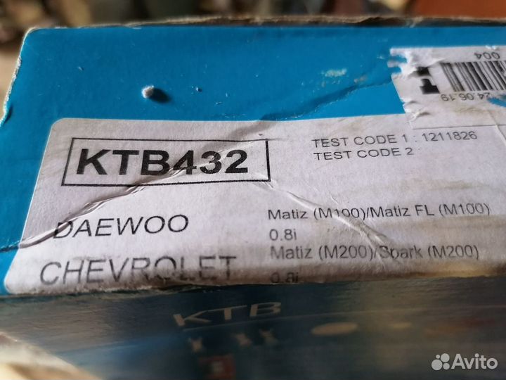 Ремкомплект грм daewoo matiz chevrolet spark