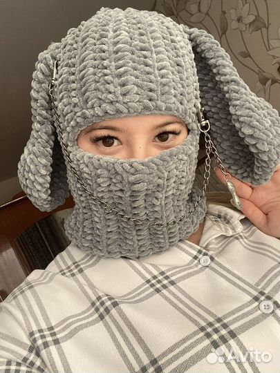 Балаклава вязанная