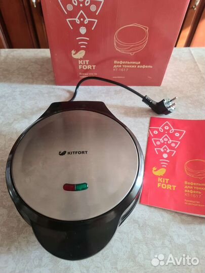 Вафельница электрическая для тонких вафель