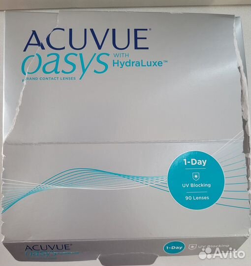 Линзы acuvue oasys -3.75