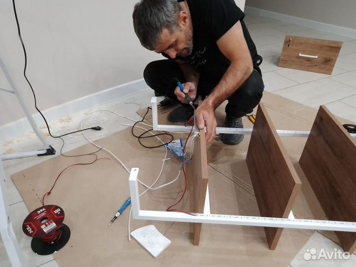 Сборка мебели Сборщик мебели Сборка кухни Ремонт м