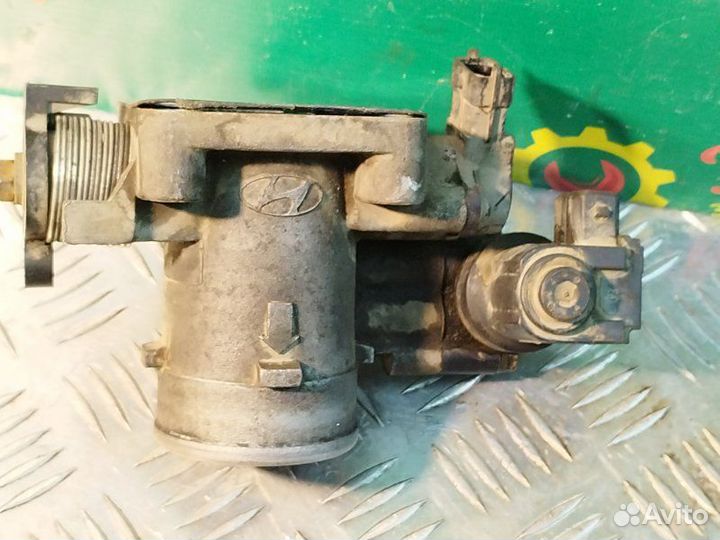 Дроссельная заслонка механическая Huyndai Getz 1.1