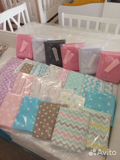 Тканевый балдахин на кровать-домик