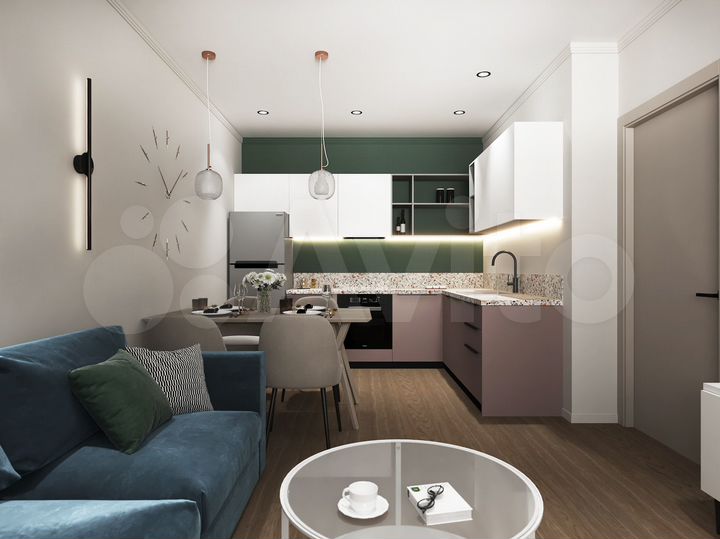 1-к. квартира, 35,5 м², 4/4 эт.