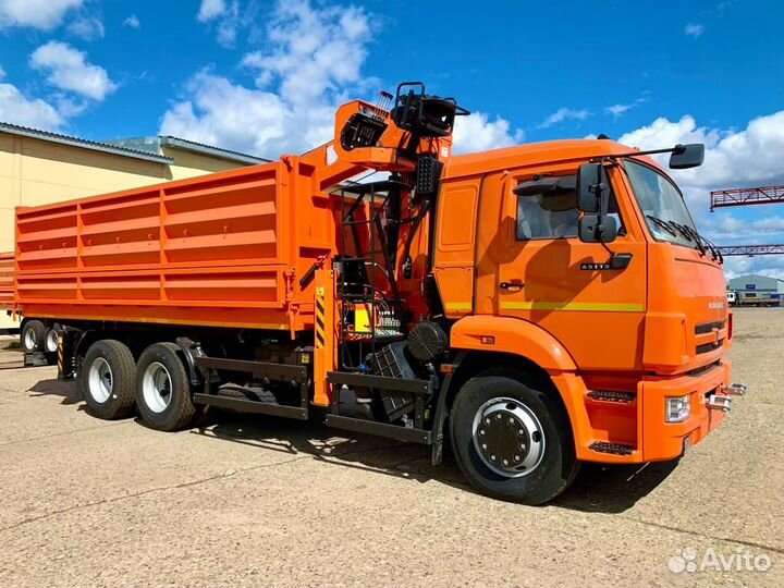 КамАЗ 65115 с КМУ, 2023