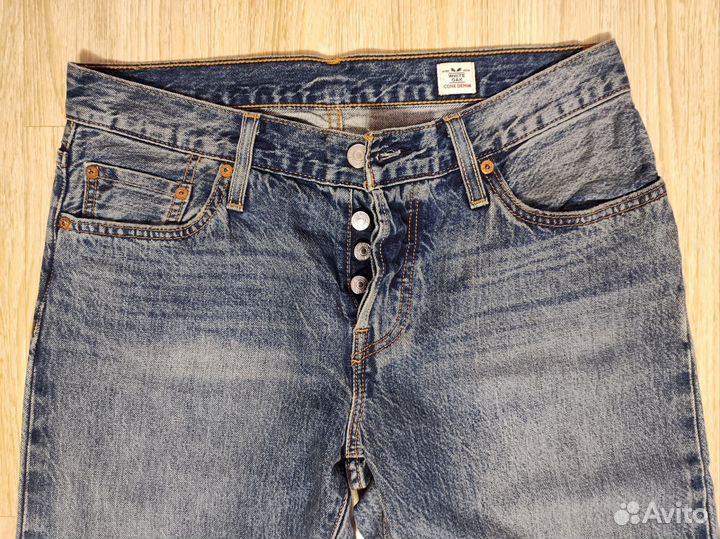 Джинсы женские Levi's 501ct selvedge