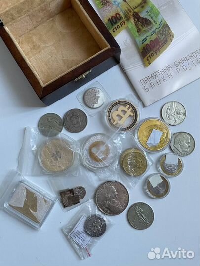 Продам коллекцию монет и банкнот мира