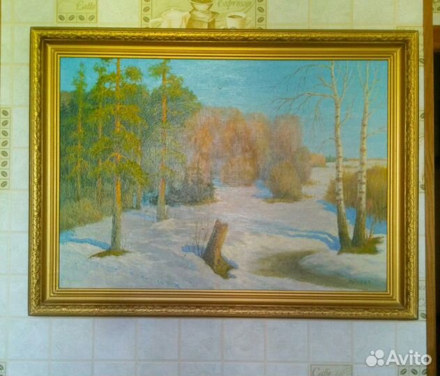 Картина маслом на холсте 80*60 см