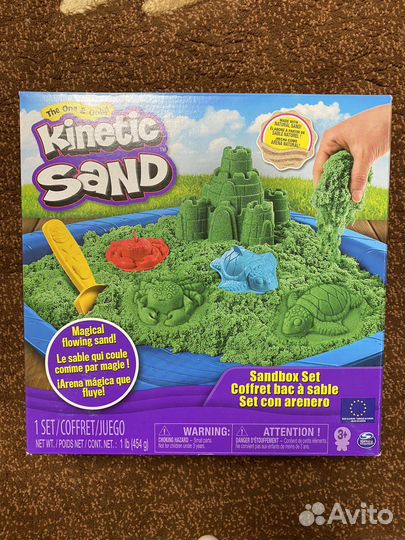 Кинетический песок - новые наборы Kinetic Sand