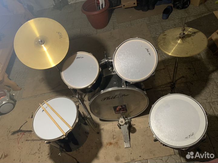 Барабанная установка детская бу