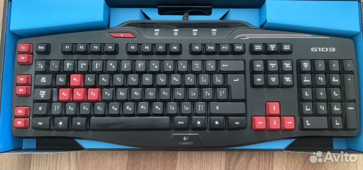 Игровая клавиатура Logitech G103