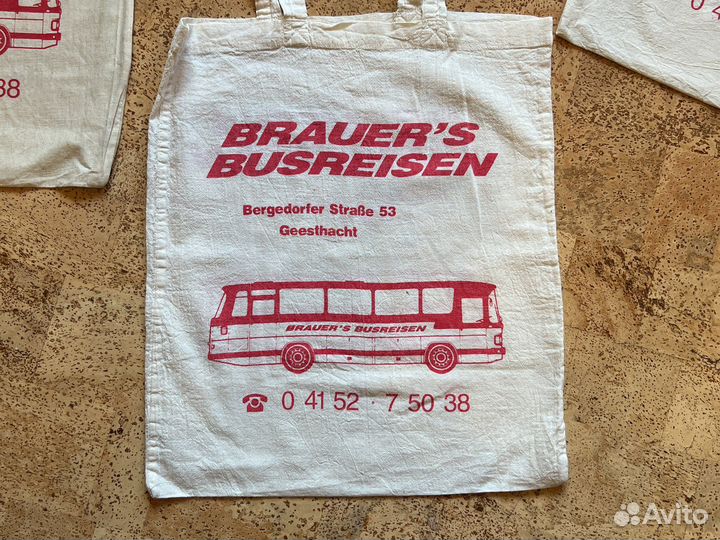 Сумка шоппер ретро 50-60е годы