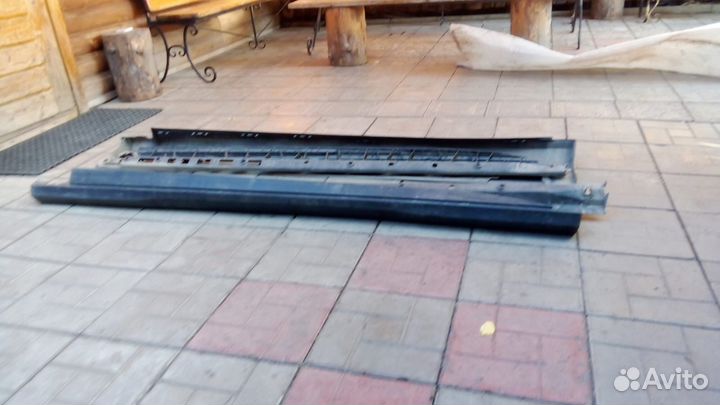 Накладки на пороги Mersedes GLE-Cupe