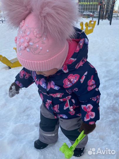 Куртка зимняя и полукомбинезон 86р