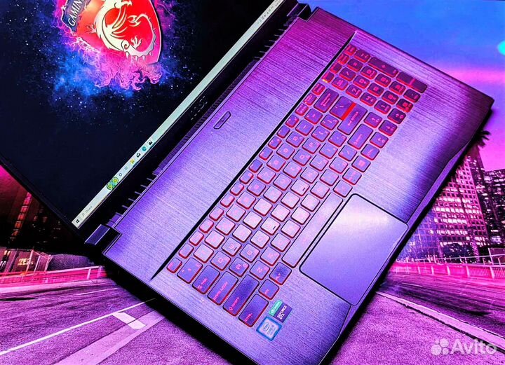 Топовый игровой ноутбук MSI Thin Core-i5/17.3 120H