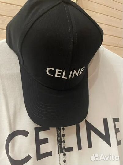 Кепка бейсболка celine в стиле Лисы Блэкпинк