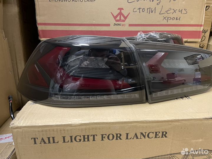 Mitsubishi lancer X Тюнинг LED Стоп сигналы