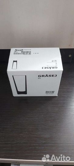 Рюмки стопки набор Икеа новые