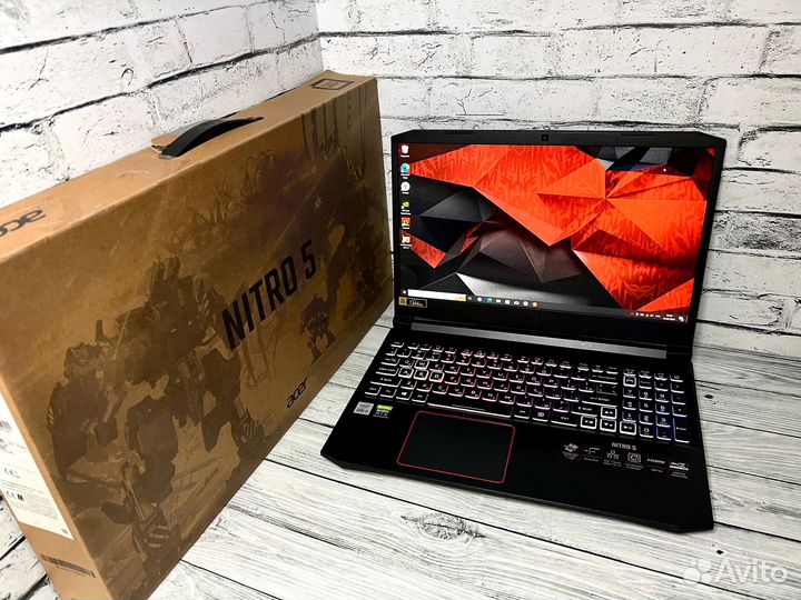Игровой ноутбук Acer Nitro 5 RTX/512/16/144 Гц