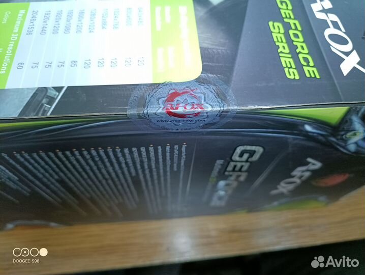 Видеокарта afox nvidia GeForce RTX 2060 super