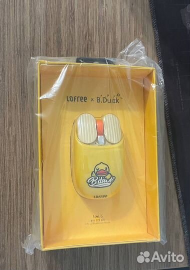 Мышь беспроводная Lofree EP115 B.Duck и белая