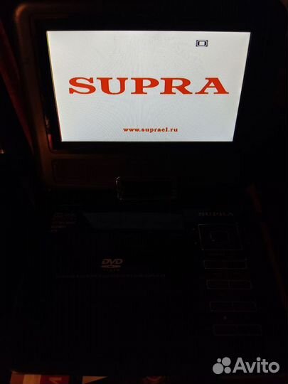 Портативный dvd проигрыватель supra