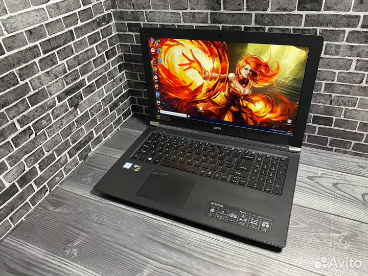 Игровой ноутбук Acer i5/8Gb/FHD/2видео/SSD/4ядра