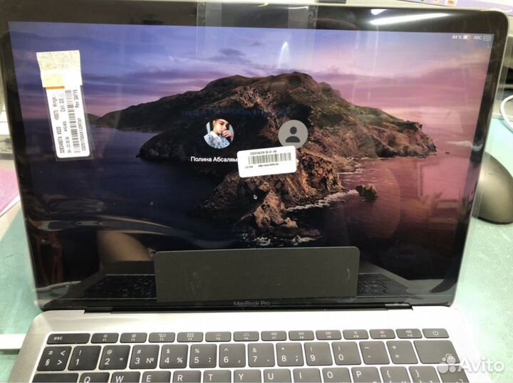 Дисплей Macbook Pro 13 2016 2017 A1708 Space Grey