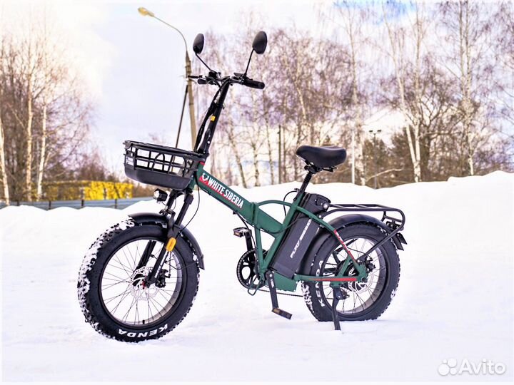 Электровелосипед White Siberia Slav Pro 1000w