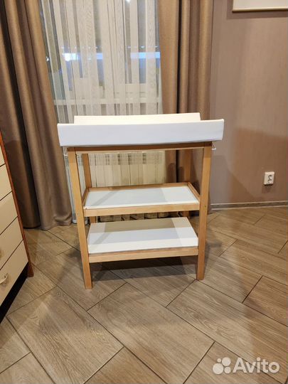 Пеленальный комод с ванной Happy Baby