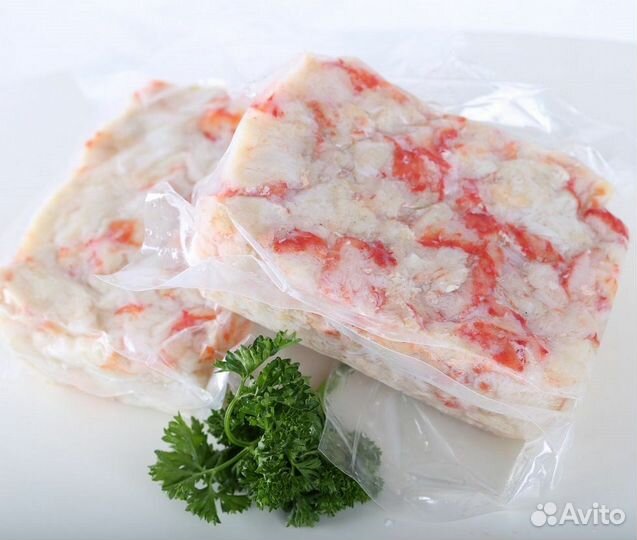 Мясо Камчатского краба филе роза 500г морепродукты