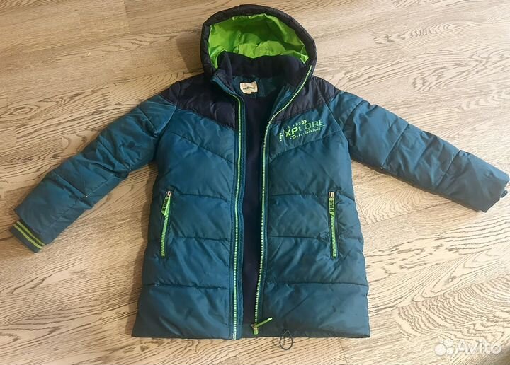 Зимняя куртка на мальчика 140