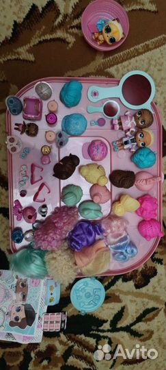 Набор кукол LOL (чемодан+аксессуары)