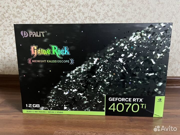 Palit GameRock RTX 4070 ti 12gb на Гарантии