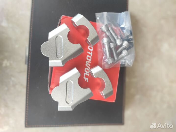 Проставки руля мотоцикла Motowolf 22мм