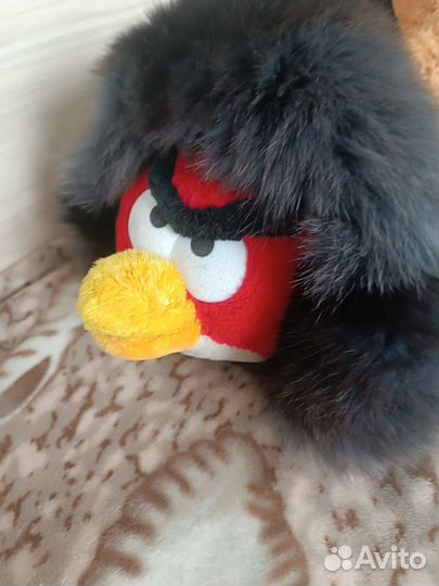 Шапка меховая женская с натуральной кожей